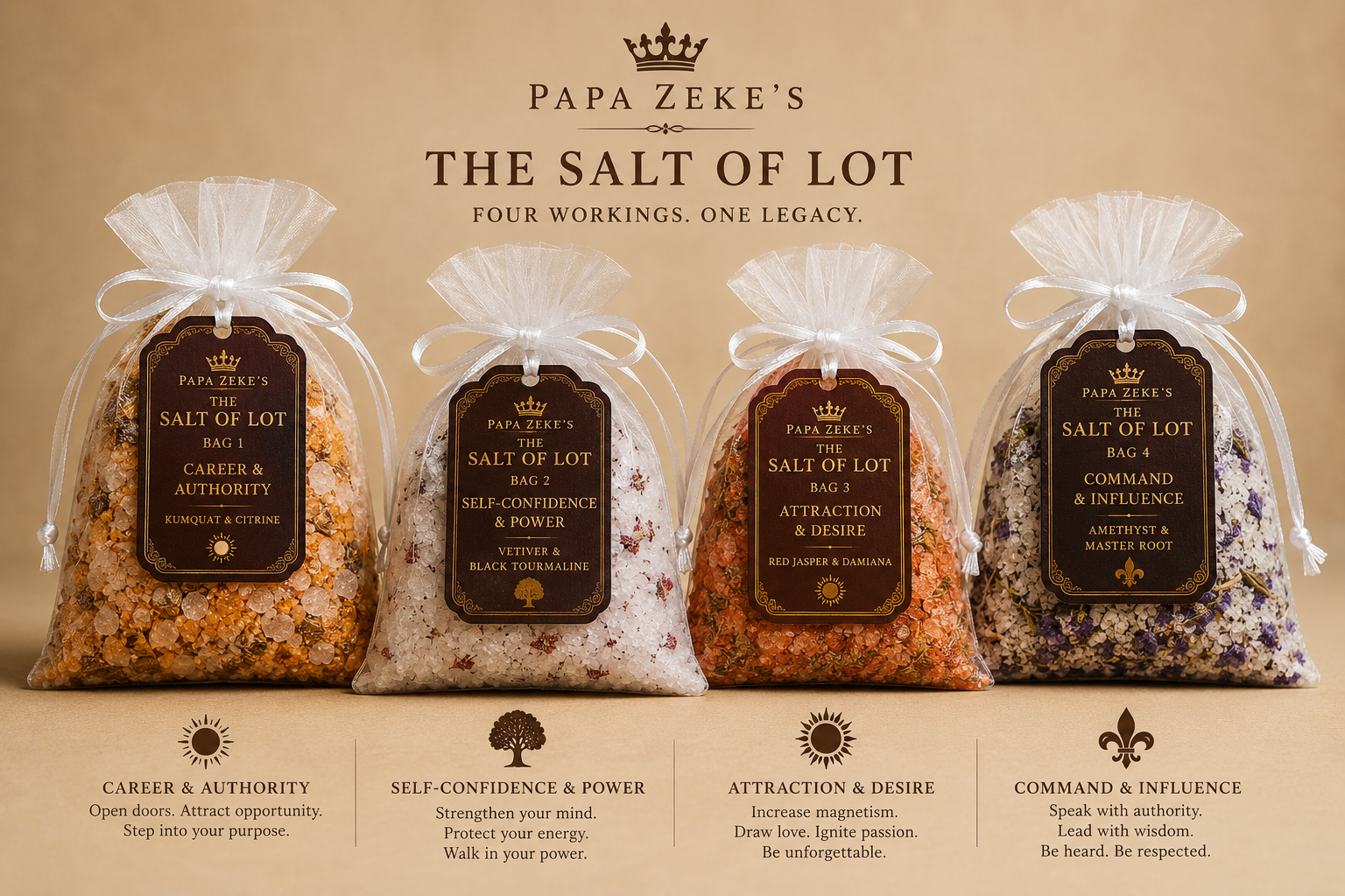 Papa Zeke's The Salt of Lot Collection