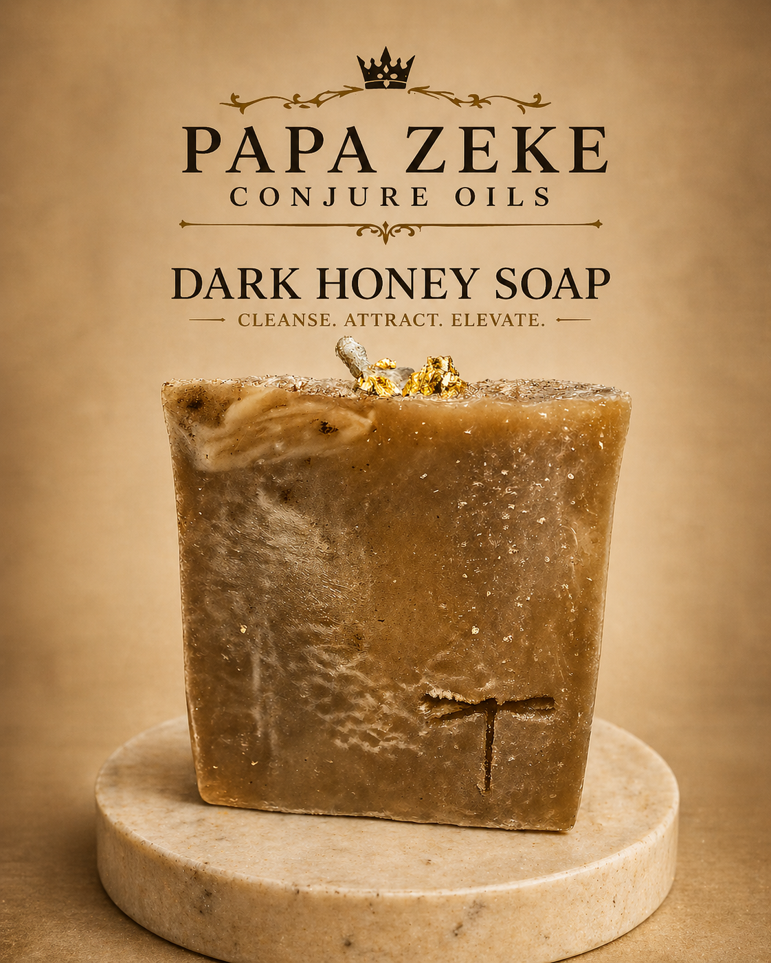 PaPa Zeke Dark Honey Soap